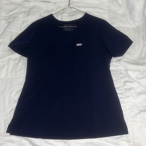 Figs Slim Catarina- Women’s One Pocket Scrub Top - Navy